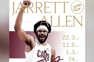 月最佳?阿伦转发二月数据:场均22.3分11.5板1.3帽 命中率74% - 资讯配图