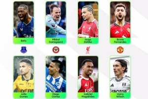 英超第28轮最佳球员候选：埃基蒂克、B费、加布里埃尔在列 - 资讯配图