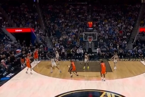 要开始了吗？科比·桑德斯三分&克里斯·邓恩上篮 快船追到个位数 - 资讯配图