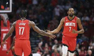 2月攻防均效率联盟前十球队：火箭/雷霆/马刺/森林狼/绿军/尼克斯 - 资讯配图