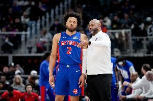 联盟第一的短板！活塞首节三分球10中0 坎宁安个人4中0 - 资讯配图