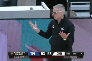 主教练都无语了…中国台北39号卢峻翔两次上头强打不中葬送比赛 - 资讯配图