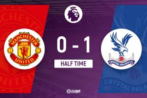 半场-曼联暂0-1水晶宫 约罗防守漏人致丢球卢克·肖伤退 - 资讯配图