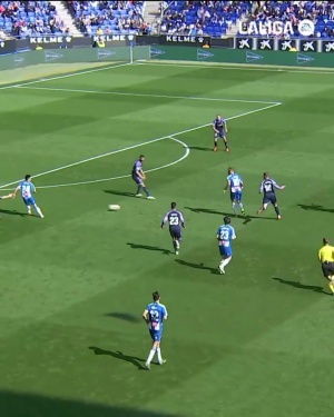 排面！西甲官推晒视频：7年前的今天，武磊攻入中国球员西甲首球 - 资讯配图