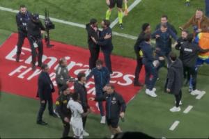 发生啥了？维尼修斯、米利唐赛后与赫塔费球员发生冲突 - 资讯配图