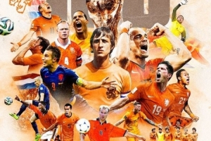 你能认出几个？荷兰队晒名宿海报：世界杯还有100天就开始了！ - 体育焦点