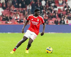 德天空：拜仁关注本菲卡17岁后卫班贾奎，作为吉瓦罗·雷德的替代 - 资讯配图