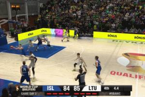 斩杀巨人！世界第45的冰岛世欧预绝杀世界第9立陶宛 位居小组第1 - 资讯配图