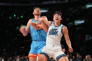 杨瀚森让克林根意识到自己并非100%安全 后者能进最佳防阵&全明星 - 资讯配图