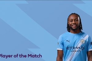 打进全场唯一进球!塞梅尼奥当选利兹联0-1曼城的全场最佳球员 - 资讯配图