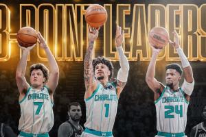 光明!26年三分球领头羊全是黄蜂人:三球+米勒+新秀康神! - 资讯配图