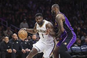 压制!湖人面对鹈鹕豪取10连胜 上一次输球是在2024年1月1日 - 资讯配图