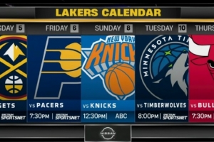 强度如何？湖人后续5场对手：掘金 步行者 尼克斯 森林狼 公牛 - 资讯配图