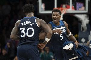 凶相毕露!四连胜助力森林狼狂奔紧咬火箭!1个胜场领先掘金! - 资讯配图