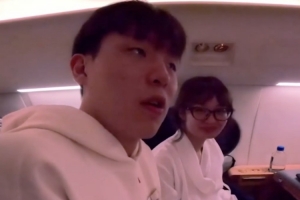 克林根&杨瀚森全明星赛出发Vlog  小杨携女友出镜 乘坐私人飞机 - 资讯配图