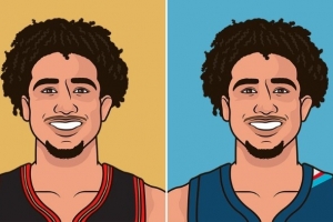 麦凯恩本赛季在76人场均6.6分+命中率39% 到雷霆后12.5分+49% - 资讯配图