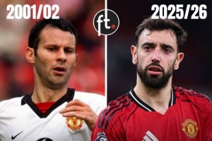 B费单赛季英超客场助攻9次,超越吉格斯创造曼联队史纪录 - 资讯配图