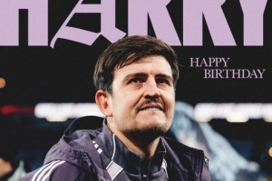 Happy Harry!马奎尔今天33岁生日,俱乐部官推发文送祝福 - 资讯配图