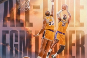 贾巴尔的历史得分纪录曾被詹姆斯打破 而今历史进球数纪录也被破 - 资讯配图