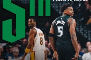 爱德华兹25岁前总得分超越科比 上升至历史第五&仅次于詹杜东瓜 - 资讯配图