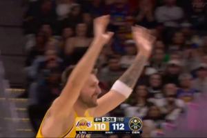 东契奇最后时刻三不沾疯狂要挑战 雷迪克无奈：我没挑战了！ - 资讯配图