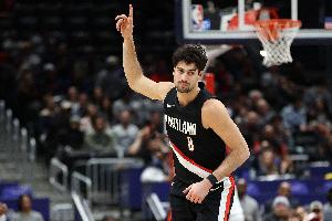 明天开拓者客战火箭 阿夫迪亚小概率出战 杨瀚森因下放G联盟缺阵 - 资讯配图