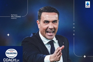 联赛战绩3胜1平!帕拉迪诺当选意甲2月份最佳教练 - 资讯配图