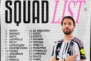 尤文对阵比萨大名单：伊尔迪兹领衔进攻线，弗拉霍维奇缺席 - 资讯配图