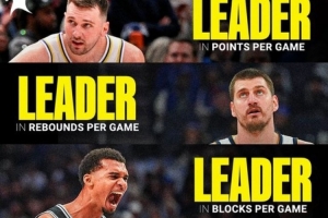 NBA本赛季场均得分&篮板&助攻&盖帽&命中率第一都是欧洲球员 - 资讯配图