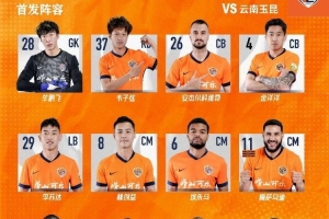 新赛季首场比赛，青岛海牛首发名单！！ - 资讯配图