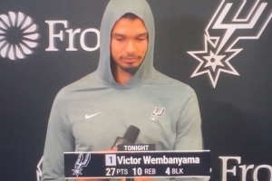 背靠背击败活塞和快船!文班:这是我篮球生涯中最棒的30个小时 - 资讯配图