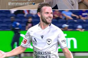 宝刀不老!37岁马塔澳超任意球直接破门,B费马奎尔社媒晒照祝贺 - 资讯配图