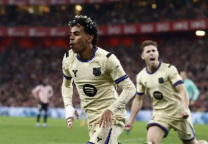 距纪录仅差5球!18岁亚马尔本赛季西甲已进14球,劳尔19岁前19球 - 资讯配图