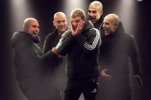 今日趣图：预测欧冠决赛曼城vs纽卡，曼城拿下赛季五杀 - 资讯配图