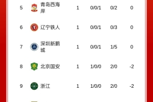 记者：本赛季中超应该会非常有趣，负分的都属于保级球队 - 资讯配图