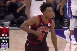 拦不住了！塞克斯顿追身三分再进 本场个人第7记三分&生涯新高！ - 资讯配图