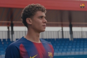 梦幻首秀！巴萨新援哈姆扎首战破门+造点，助青年A队拿到平局 - 资讯配图