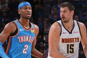 最强对决！美媒晒SGA和约基奇本场数据：35+9+15VS32+14+13 - 资讯配图