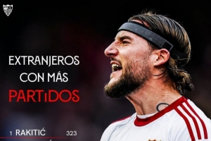 古德利为塞维利亚出战250场比赛，成为队史出场第5多外援 - 资讯配图