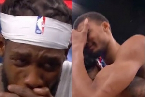 贝弗利：我赢球进附加赛哭就是反应过度 文班逆转哭就是热爱 双标 - 资讯配图