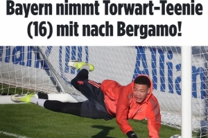 图片报介绍16岁拜仁门将普雷斯科特:在美国出生,现德国U17主力 - 资讯配图