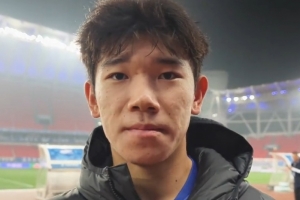 三镇小将姜利勋：中超首秀还是有点放不开，教练一直在给我鼓励 - 资讯配图