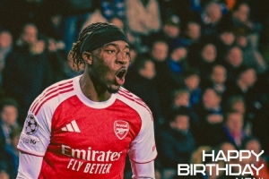 双寿星!阿森纳社媒祝福:24岁马杜埃凯和32岁诺尔高生日快乐 - 资讯配图