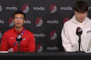 林书豪：我会打游戏缓解压力 杨瀚森：我也是 强迫我的翻译一起打 - 资讯配图