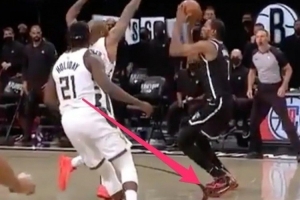 如果21年杜兰特没有踩线?篮网夺冠 哈登留队 湖人得欧文失东契奇 - 资讯配图