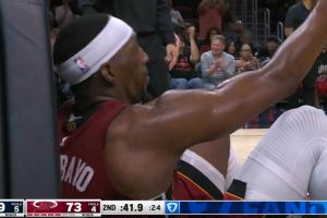 历史第二高！阿德巴约2+1后上半场砍43分 破詹姆斯创的队史纪录！ - 资讯配图