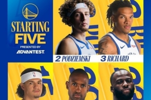 主场迎战公牛!勇士首发:波杰、理查德、桑托斯、霍福德、追梦 - 资讯配图