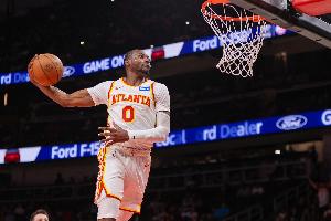 老鹰迎战独行侠 库明加因左膝炎症连续第3场缺席比赛 - 资讯配图