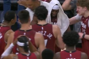 阿德巴约：感谢我队友让我创造历史 联盟很多队友不会让这事发生 - 资讯配图