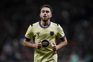 每体：埃里克·加西亚腿筋不适缺战纽卡，将接受医学检查消除疑虑 - 资讯配图